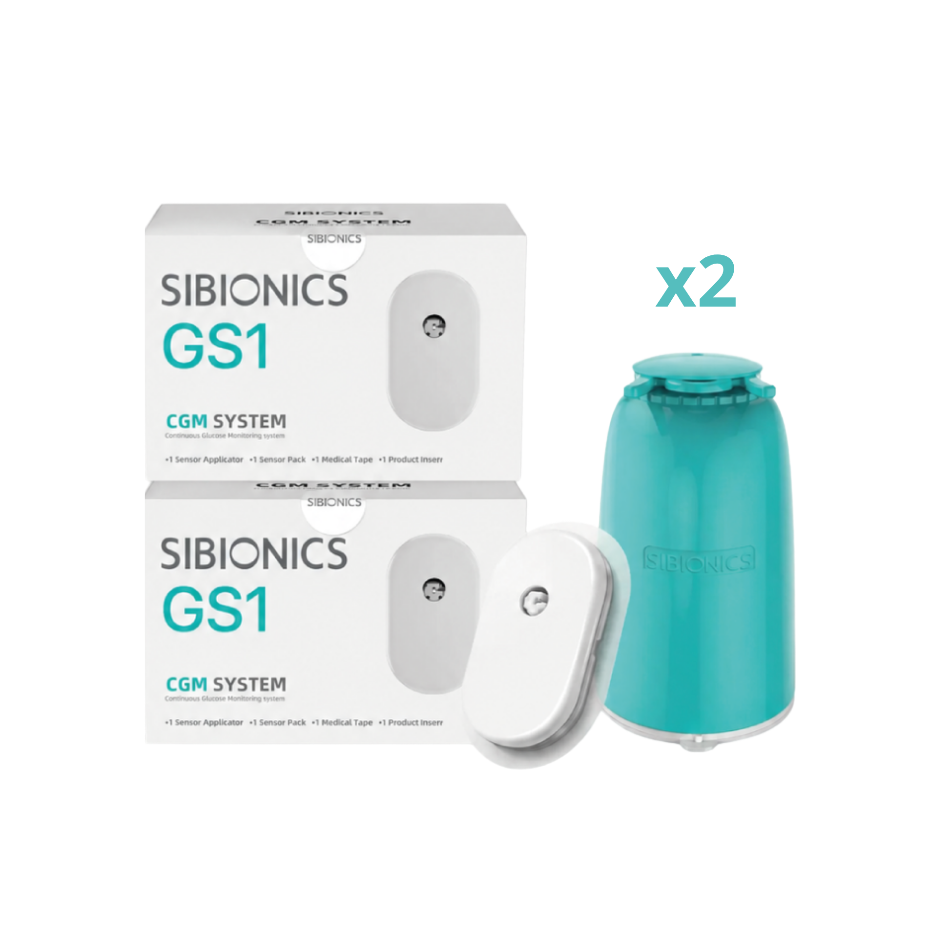 SIBIONICS GS1 CGM-Sistema de monitoreo continuo de glucosa