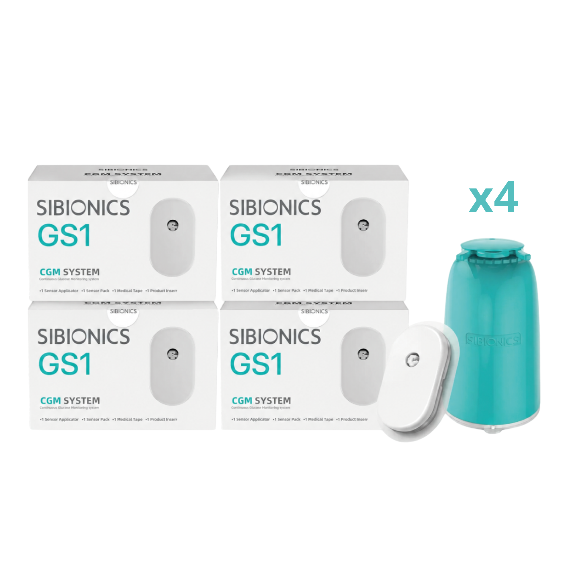 SIBIONICS GS1 CGM-Sistema de monitoreo continuo de glucosa